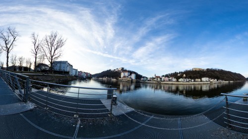 Passau Dreiflüsseeck